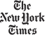 The New York Times logo in black text on a white background