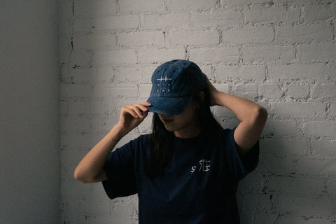 Bessou Indigo Blue Hat